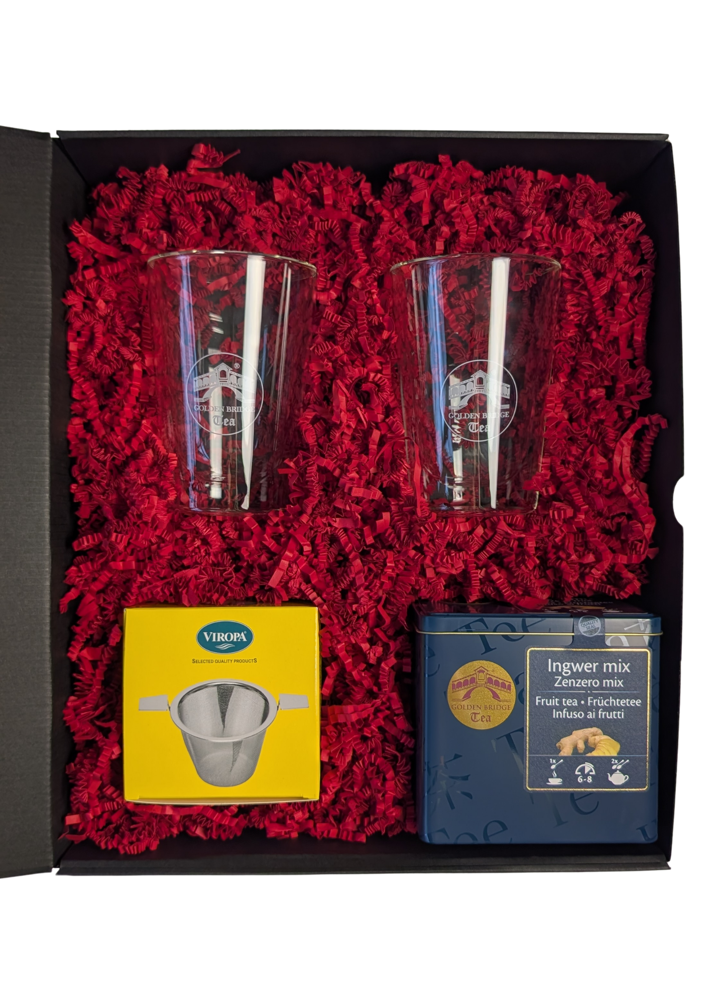 Golden Bridge Tea Geschenkset Ingwer Mix