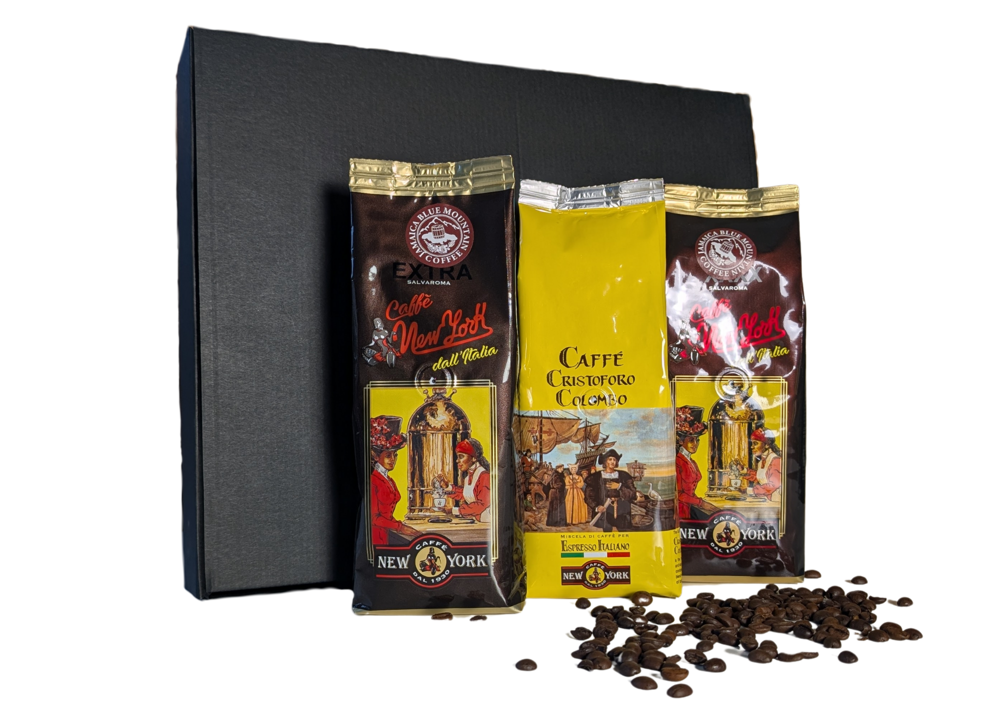 Caffé New York Geschenkset  BOHNENMIX 250 g