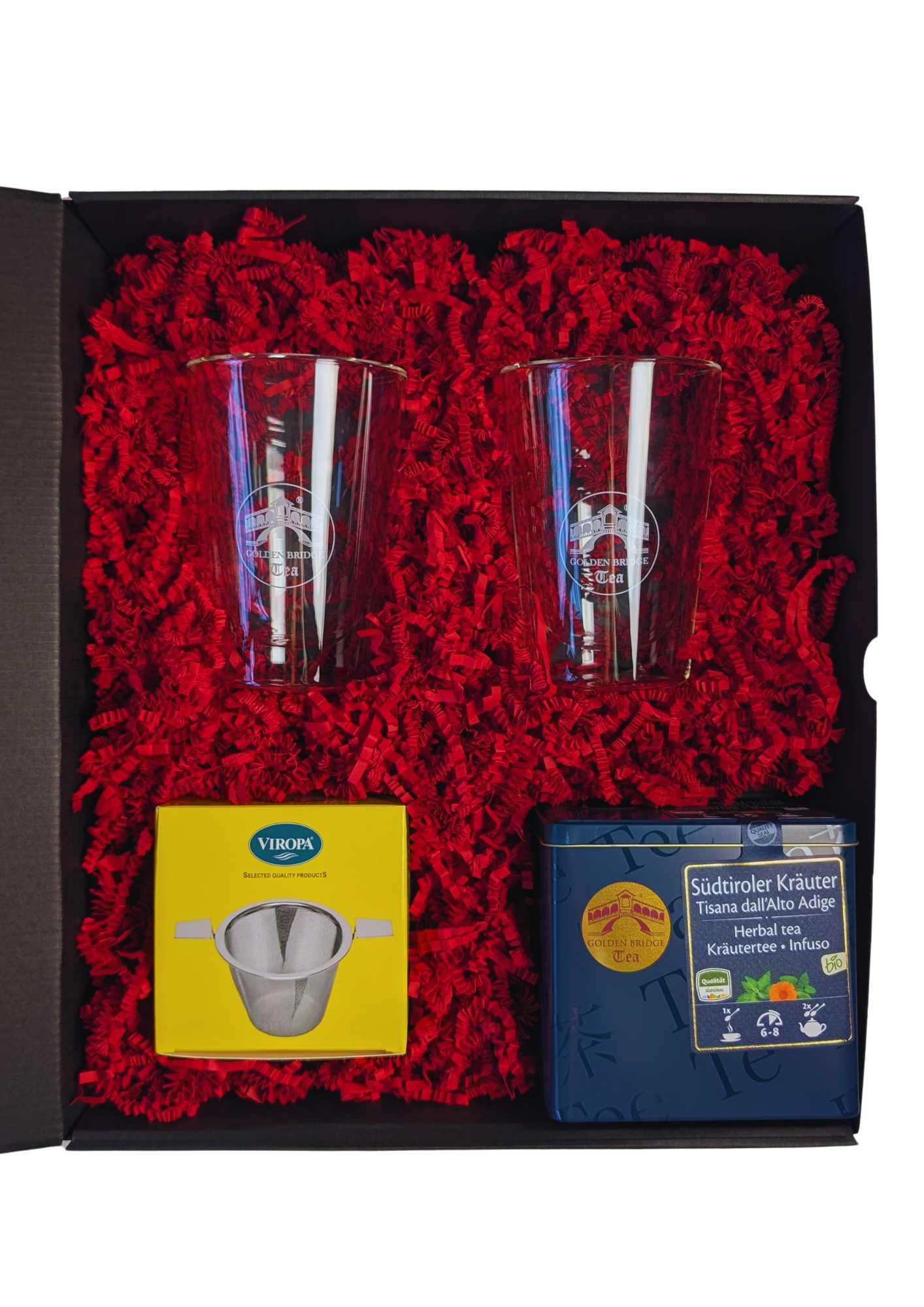 Golden Bridge Tea Geschenkset Südtiroler Kräuter